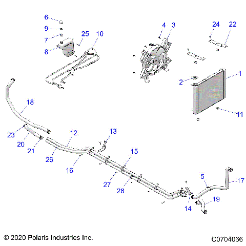 ENGINE, COOLING SYSTEM - G21G4E99NW (C0704066)