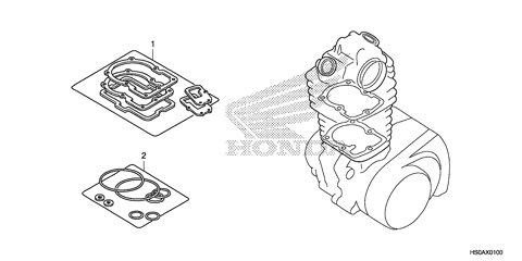 GASKET KIT A
