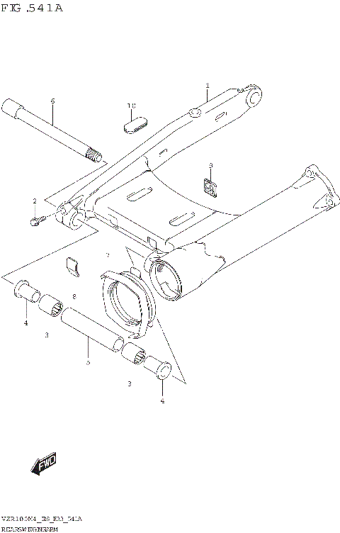 REAR SWINGINGARM