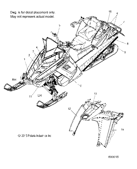 BODY, DECAL - S16CE5BSL (600015)