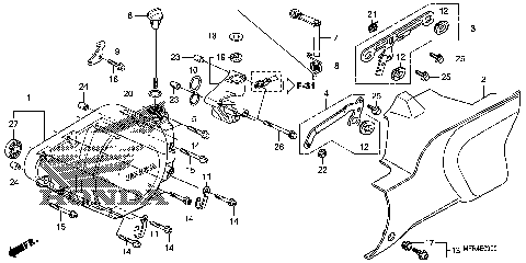 LEFT CRANKCASE COVER