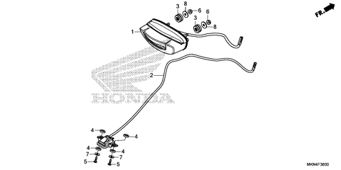 TAILLIGHT@LICENSE LIGHT