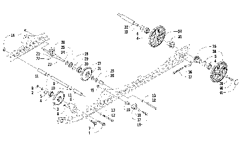 IDLER WHEEL ASSEMBLY [89599]