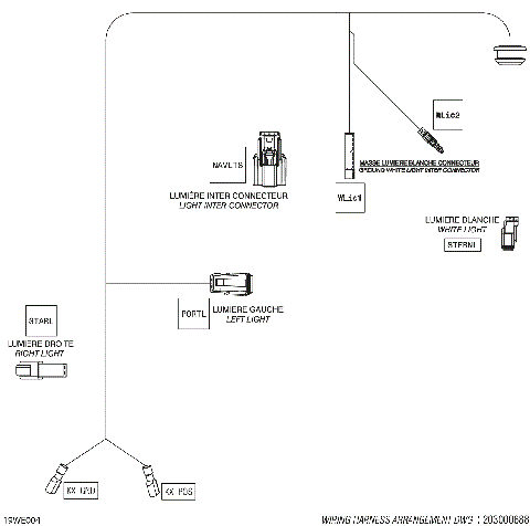 08- ELECTRIC - Accessory Lighting Wiring Harness - 278004376