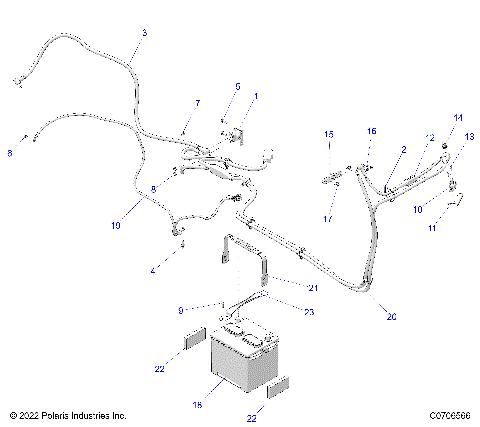 ELECTRICAL, BATTERY - Z23NAV99A/99B (C0706566)