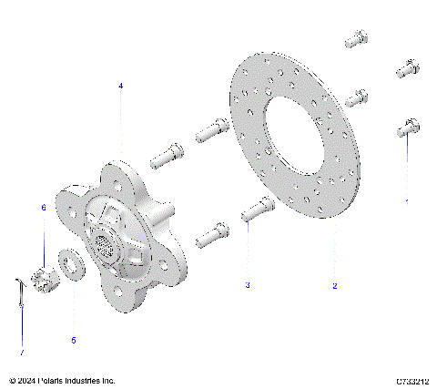 SUSPENSION, REAR HUB - R20TAA99A1/A7/B1/B7/E99A1/A7/A9/B1/B7/B9/AM/AS/AZ/BM/BS/BZ (C733212)