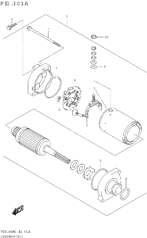 STARTING MOTOR