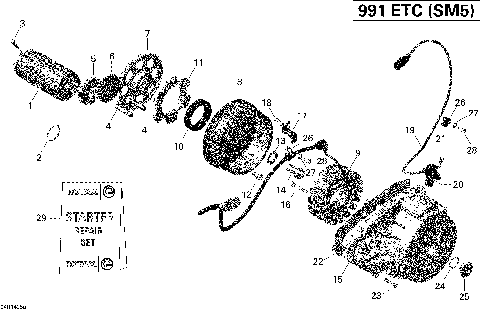03- Magneto And Electric Starter 1
