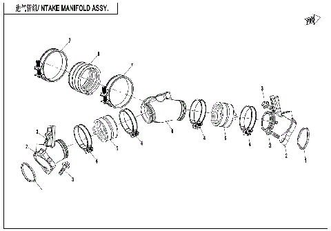 INTAKE MANIFOLD ASSY.