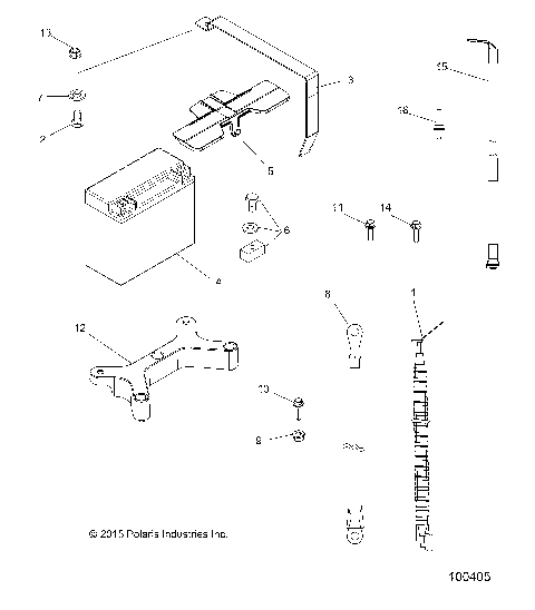 ELECTRICAL, BATTERY - A16SXS95FK [100405]