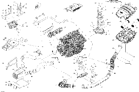 01- Engine And Air Intake Silencer