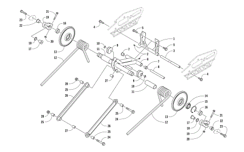 REAR SUSPENSION REAR ARM ASSEMBLY