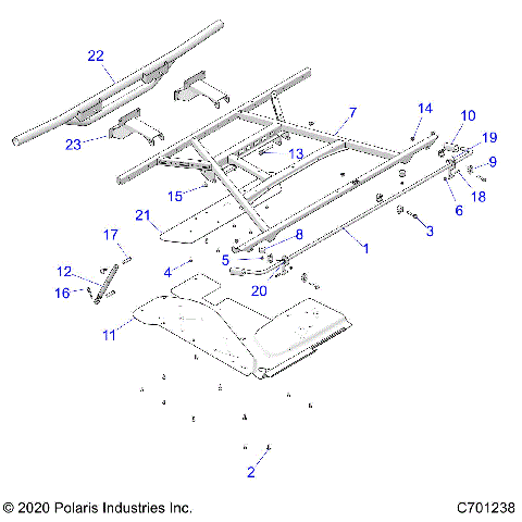 BODY, BOX, MOUNTING - R21RRB99AZ/BZ (C701238)