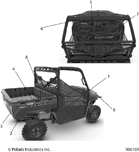 BODY, DECALS COMMON - R20RRE99A/B (900101)