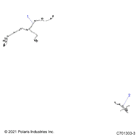 ELECTRICAL, WIRE HARNESS, PERIPHERAL - Z21R4D92AM/BM/AC/BC (C701303-3)