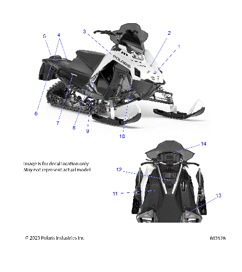 BODY, DECAL - S24TLB6RSL/REL (602528)
