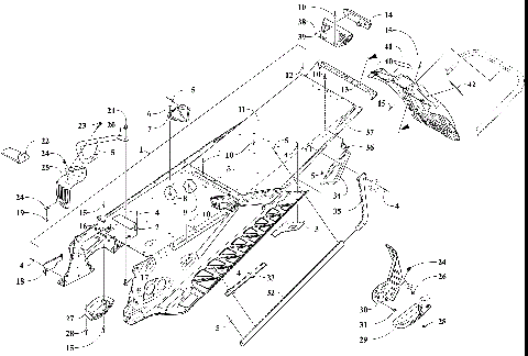 TUNNEL AND SNOWFLAP ASSEMBLY [106986]