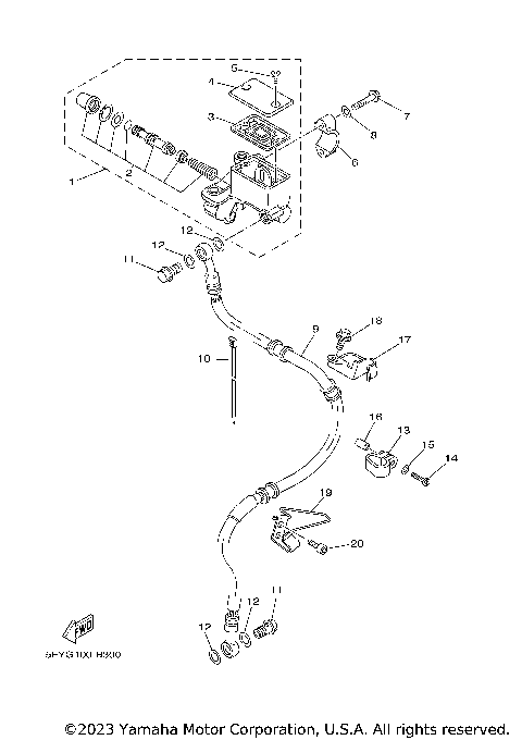 FRONT MASTER CYLINDER