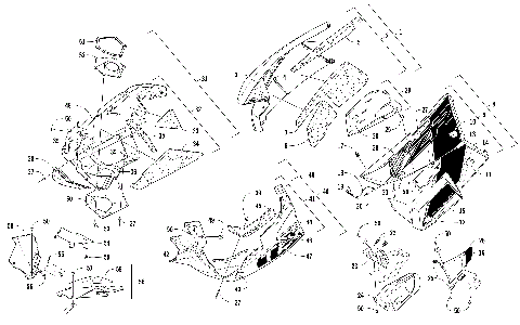 SKID PLATE AND SIDE PANEL ASSEMBLY [104511]