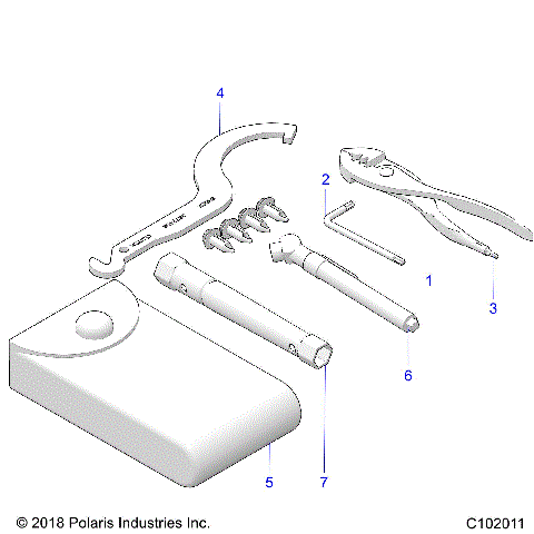 TOOLS, TOOL KIT - A20SYE95KH (C102011)