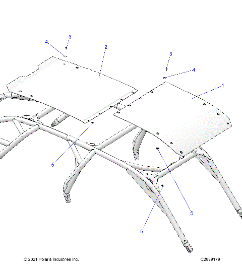 BODY, ROOF - Z23G4C92AL/BL (C2889179)