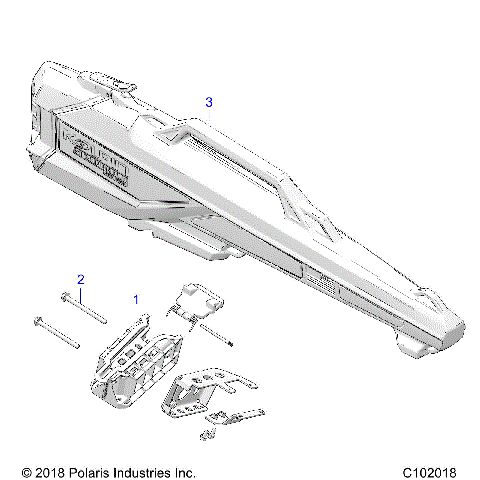 BODY, GUN BOOT - A25SXD95A9 (C102018)