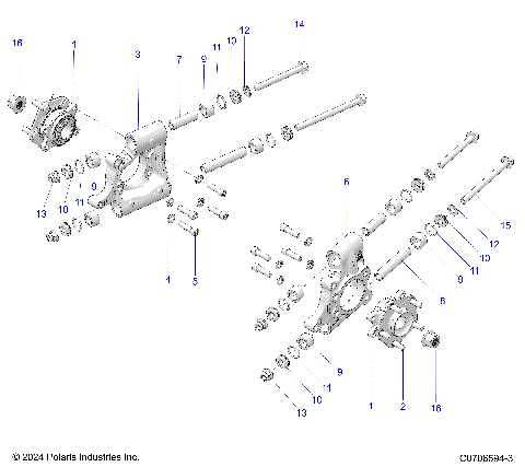 SUSPENSION, REAR CARRIER