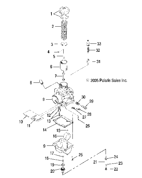 ENGINE, CARBURETOR - S07ND3AS (4997199719C10)