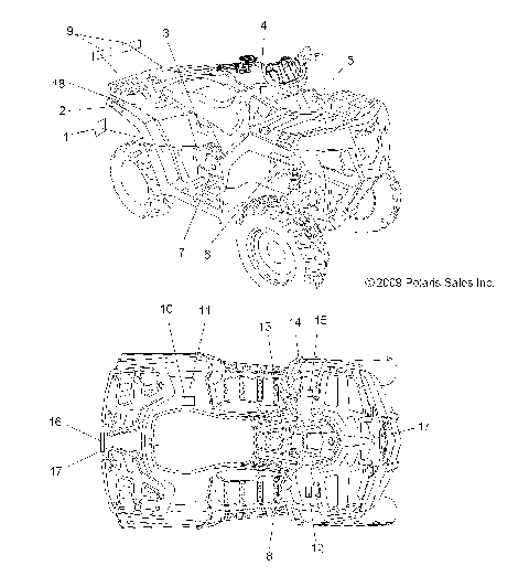 BODY, DECALS - A10LH27AX/AZ (49ATVDECAL10SP300)