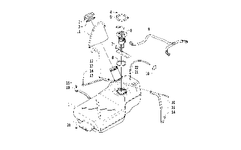 GAS TANK ASSEMBLY [97424]