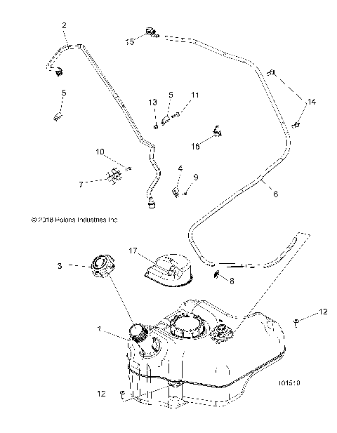 BODY, FUEL TANK - A19DAE57D5 (101510)