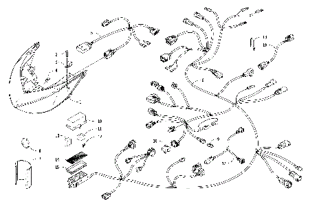 HEADLIGHT AND WIRING ASSEMBLIES [105111]