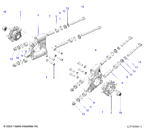 SUSPENSION, REAR CARRIER