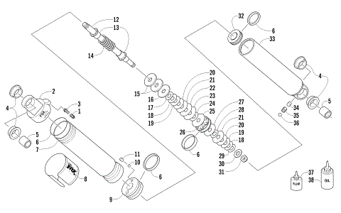 FRONT SUSPENSION SHOCK ABSORBER