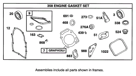 ENGINE GASKET SET