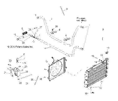 ENGINE, COOLING SYSTEM - R14TH76AA/AC/EAS/AAC/ACC/EASC (49RGRCOOL118004X4)