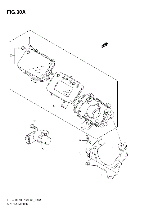 SPEEDOMETER (MODEL L0)
