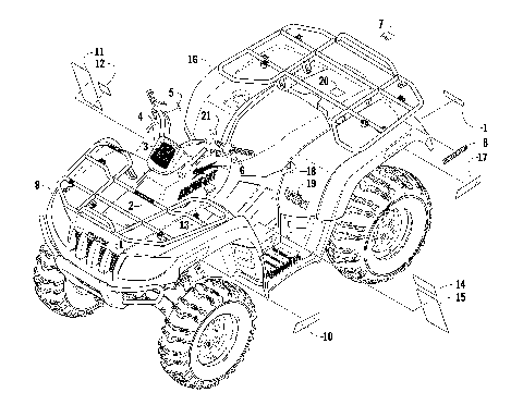 BODY PANELS AND DECALS [87382]