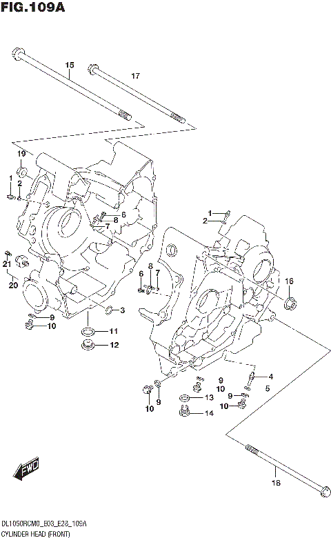 CRANKCASE (2) (DL1050RQ)