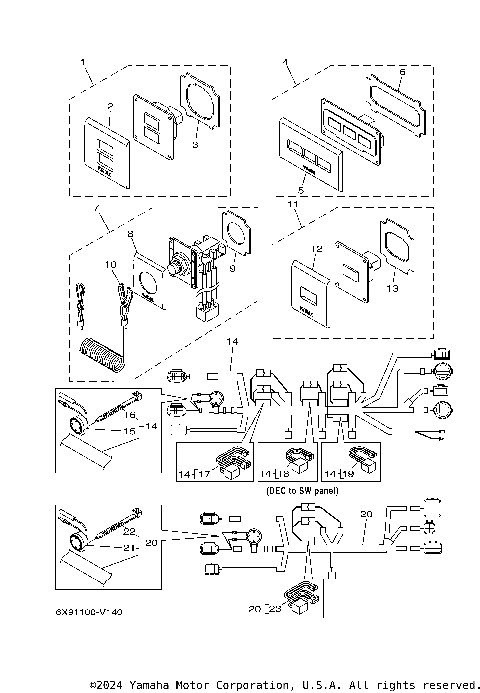 SWITCH & PANEL 3 (EKS, TRIPLE)