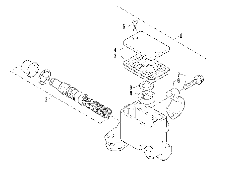 FRONT MASTER CYLINDER ASSEMBLY [79024]