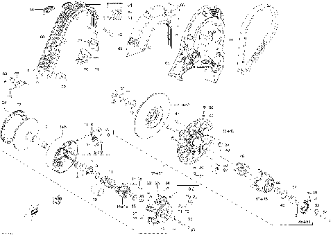 05- Pulley System 600HO E-TEC
