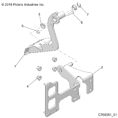 BRAKES, PEDAL and MASTER CYLINDER - Z21CHA57A2/K2/E57AK (C700351)