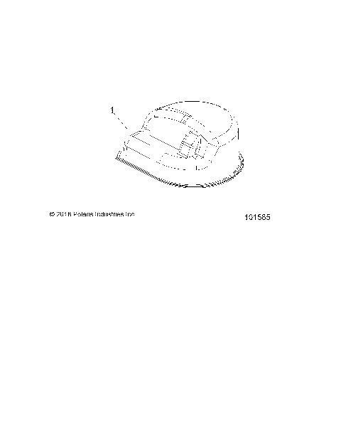 BODY, FUEL PUMP COVER - A18DCE87BB (101585)