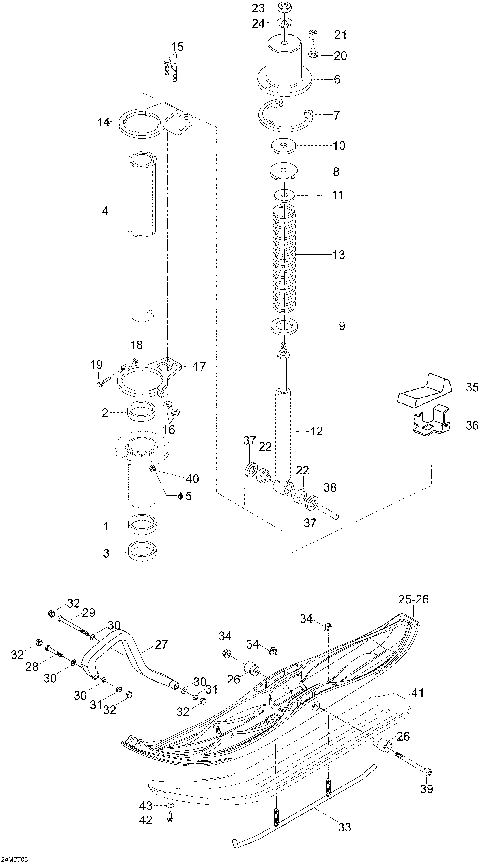 07- Front Suspension And Ski