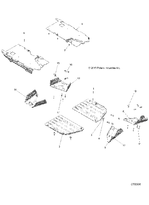 BODY, UNDERCARRAGE PROTECTION - R16RTU87AB/BB (C700006)