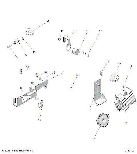 ELECTRICAL, WIRE HARNESS COMPONENTS - D23M4A57B4/G57B4/U57B4/W57B4 (C730899)