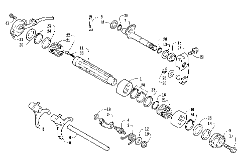 GEAR SHIFTING ASSEMBLY [83624]