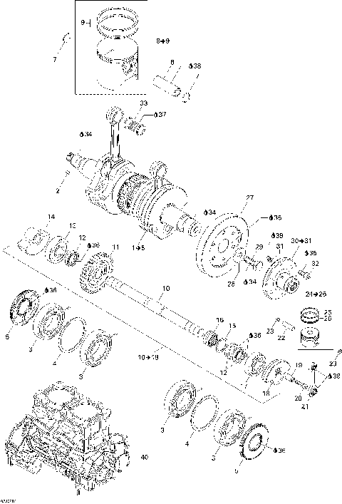 01- Crankshaft And Pistons