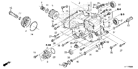 FRONT CRANKCASE COVER
